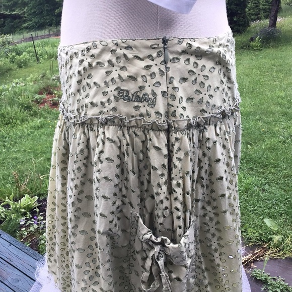 Fairycore Whimsygoth boho balletcore tiered upcycled Billabong tutu maxi skirt M - Picture 9 of 9